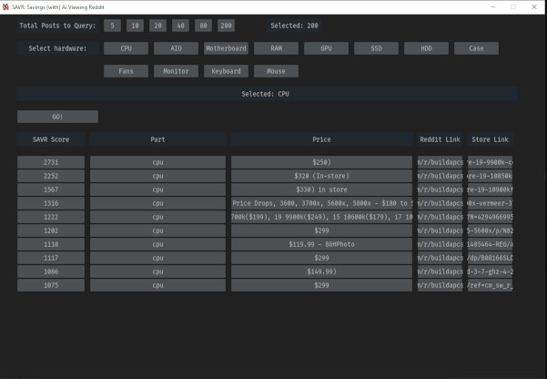 S21 Hackathon Output